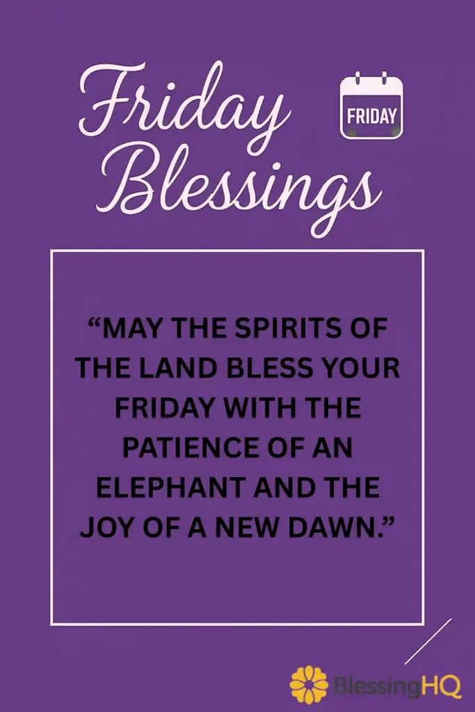 American Friday Blessings