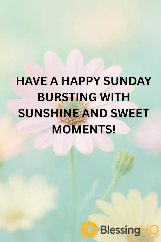 Happy Sunday Messages