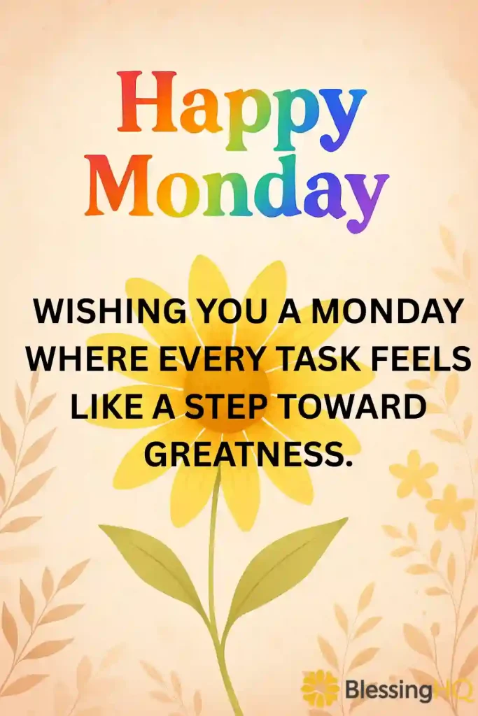 Positive Monday Morning Blessing