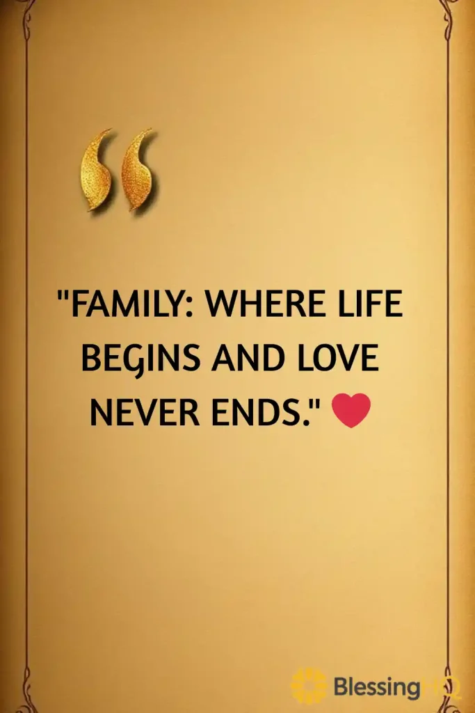 Family quotes short