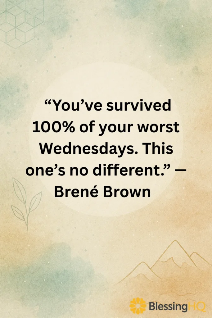 Wednesday Motivational Quotes