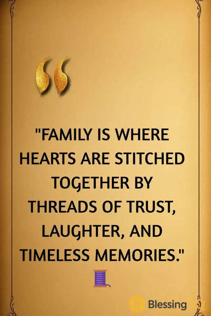 Beautiful family quotes