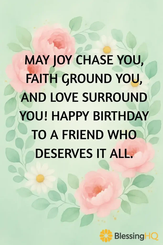Blessing birthday wishes for friend​