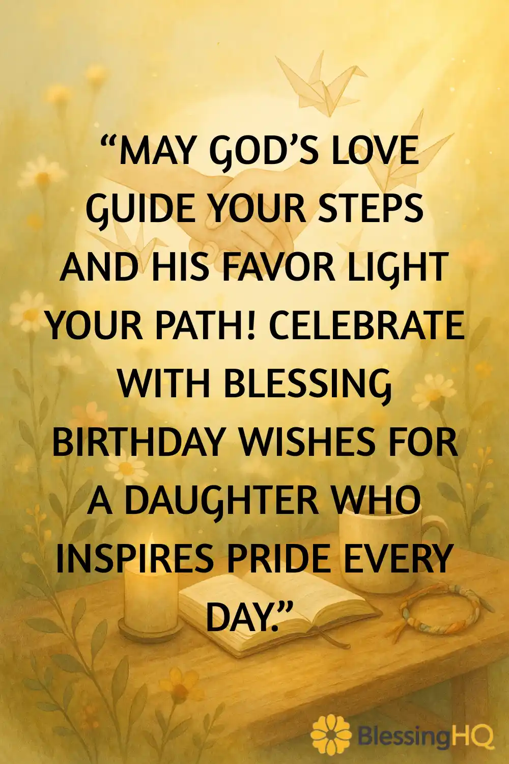 Blessing birthday wishes for daughter