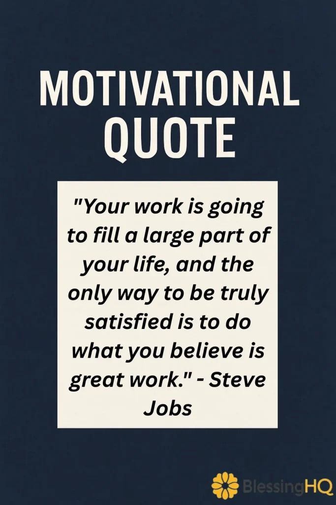 Work and Career Motivation Quotes